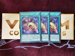 3x (M/NM) - Nightmare Pain - MP25-EN165 - Ultra Rare - 1st Edition Yugioh - Image 1
