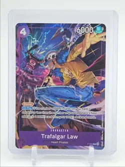 TRAFALGAR LAW 2026 ONE PIECE ILLUSTRATION BOX PROMOTIONAL FOIL P-093 Q5690 - Image 1