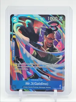 MR. 3 GALDINO 2025 ONE PIECE PREMIUM BOOSTER RARE ALT ART PRB02-009 Q5690 - Image 1