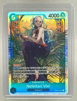 Nefeltari Vivi 2026 One Piece Heroines Edition #EB03-024 Super Rare - Image 1