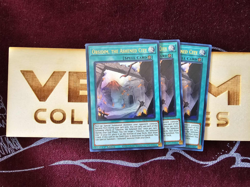 3x (M/NM) Obsidim, the Ashened City MP25-EN176 Ultra Rare 1st Edition Yugioh - Image 1