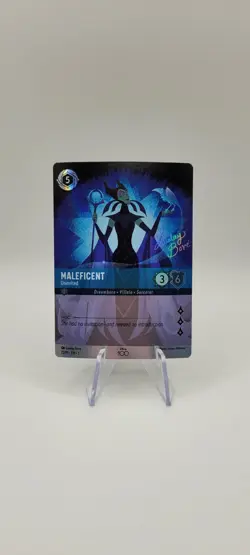 Disney Lorcana TCG: Maleficent 22/P1 - Disney 100 Collector's Edition Foil - NM - Image 1