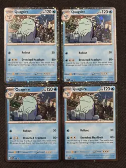 Quagsire 156 Sv: Scarlet & Violet Cosmos Promo Cards Holo 4x - Image 1