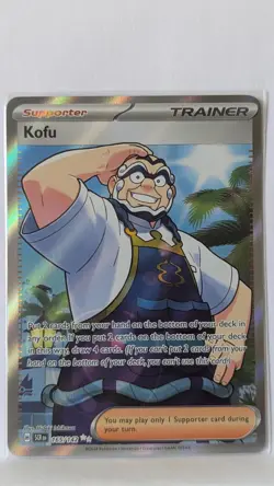 NM/M - Kofu 165/142 - Holo - Stellar Crown - Pokemon Card TCG - Image 1