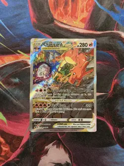 Pokemon TCG Charizard VSTAR SWSH262 Sword & Shield Promo Card Holo NM Condition - Image 1