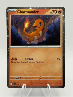 Charmander - 047 (Cosmos Holo) 047 Sv: Scarlet & Violet Promo Cards Holo - Image 1