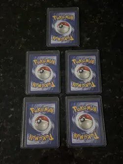 Pokemon TCG Fossil 1999 5 Card Lot – Omastar, Hypno, Graveler, Omanyte, Shellder - Image 4