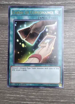 Yu-Gi-Oh! TCG Cards Of Consonance LC5D-EN048 Ultra Rare 1st Ed NM - Image 1