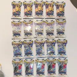 Pokemon Trading Card Game Silver Tempest Booster Pack Lot of 20 English - Image 1
