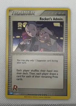 Rocket's Admin. (CLB) 027/034 Trading Card Game Classic Holo NM - Image 1