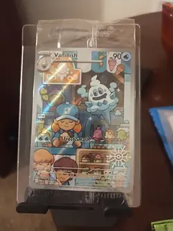 Pokemon Vanillish Holiday Snowflake Stamp SEALED PROMO Card 190/182 Pokemon Card - Image 1