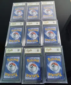 Pokemon S-Chinese TCG 30th Anniv First Partner Holo Card 9Set -Pyxis gold 10 - Image 2