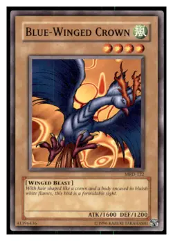 Yugioh Blue-Winged Crown #MRD-122 Metal Raiders LP - Image 1