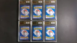 OCD 10 Graded 6x Kanto Starters Pokemon Chinese Promo Cards Set MD28 - Image 2