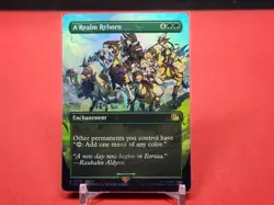 A Realm Reborn (Borderless) (Chocobo Track Foil) Final Fantasy Foil NM - Image 1