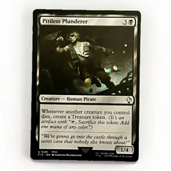 Pitiless Plunderer 281 Final Fantasy MTG FIC NM Commander - Image 1