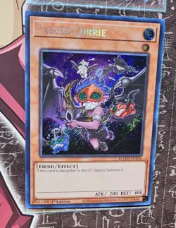 Yugioh Fabled Lurrie (Alt Art) BLMM-EN104 Secret Rare 1st Ed Near Mint - Image 4