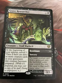 Grave Researcher - SOS - MTG - NM - EN - 0085 - Image 1