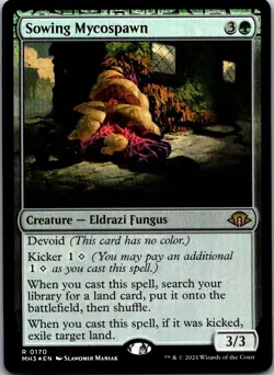 FOIL Sowing Mycospawn R Modern Horizons 3 170 MP - Image 1
