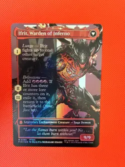 Clive, Ifrit's Dominant () (Borderless) Foil M FINAL FANTASY 385 NM - Image 2