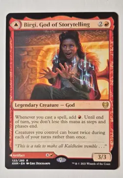 Birgi, God of Storytelling Kaldheim Regular - Image 1
