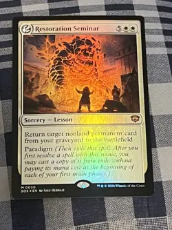 Restoration Seminar [Foil] #30 | Magic Secrets of Strixhaven - Image 1