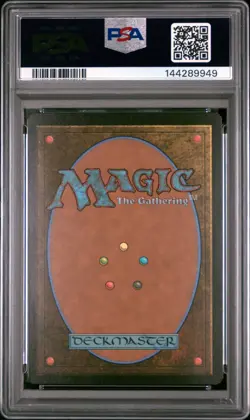 2023 MTG THE LOST CAVERNS OF IXALAN COMMANDER SHOWCASE LIGHTNING GREAVES PSA 8 - Image 2