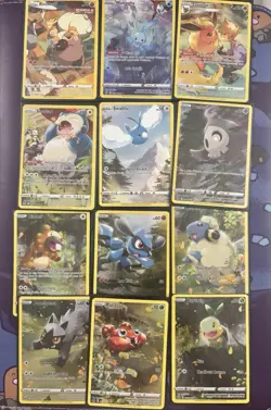 Pokemon TCG Sun and Moon Trainer Gallery/Galarian Gallery Lot of 12 Art Cards - Image 1