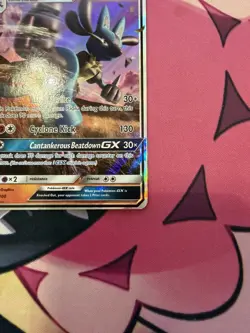 Pokemon TCG Lucario GX SM100 SM Promo - Image 5