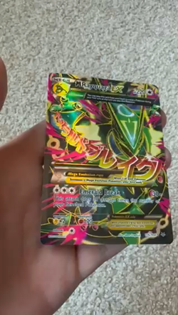 M Rayquaza EX 105/108 Full Art XY Roaring Skies Pokemon TCG, NM - Image 2