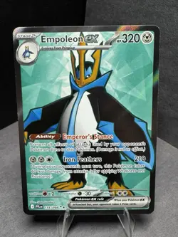 Pokemon TCG: Empoleon EX 114/094 ME02: Phantasmal Flames Ultra Rare Card - Image 1