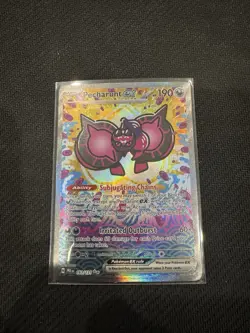 Pecharunt ex 163/131 Sv: Prismatic Evolutions Special Illustration Rare Pokemon - Image 1