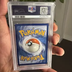 2023 Pokemon Paradox Rift Minun #194 Scarlet Violet Illustration Rare PSA 9 Mint - Image 2