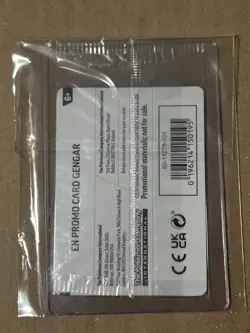 Pokemon TCG Sealed Gengar Gamestop Stamped Holo Promo #50 - Image 3