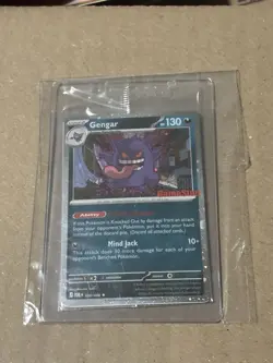 Pokemon TCG Sealed Gengar Gamestop Stamped Holo Promo #50 - Image 4