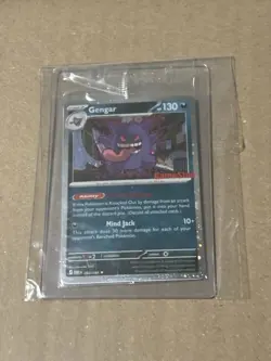 Pokemon TCG Sealed Gengar Gamestop Stamped Holo Promo #50 - Image 5