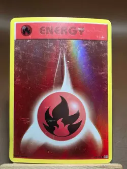 HP/DMG Fire Energy Holo XY - Evolutions 92/108 Pokemon - Image 1