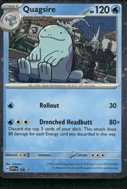 Quagsire 156 Holo Promo Scarlet & Violet Promo Pokemon Holo Near Mint - Image 1