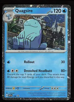 Quagsire 156 Pokemon SV: Scarlet & Violet Promo Cards Promo NM - Image 1