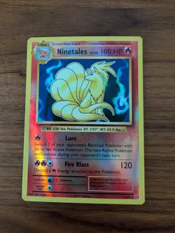 Pokemon TCG 2016 XY Evolutions Ninetails Reverse Holo 15/108 - Image 1