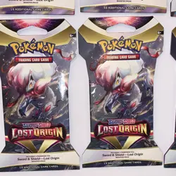 Pokemon Sword & Shield Lost Origin Booster Pack Lot 16 Packs English - Image 2