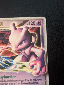 Pokemon Mewtwo LV.X Black Star Promo DP28 Diamond & Pearl - Image 3
