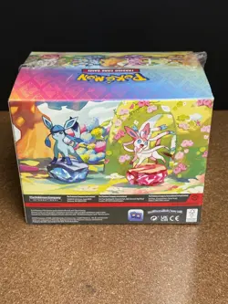 POKEMON PRISMATIC EVOLUTIONS FACTORY SEALED 10 CT MINI TIN DISPLAY SV8.5 - Image 3