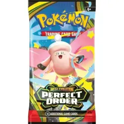 Pokemon * Perfect Order * ME03 Mega Evolution Booster Pack - New Sealed! - Image 1