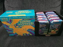 Pokemon Ascended Heroes Elite Trainer Box With 10x Ascended Mini Tins New/Sealed - Image 1