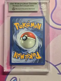 2003 Pokemon Crystal Celebi Skyridge Holo #145 BGS 9 MINT CLEAN Low Pop Swirl - Image 5