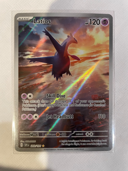 Pokemon TCG Latios 203/191 S&V Surging Sparks FA Illustration Rare Holo - Image 1
