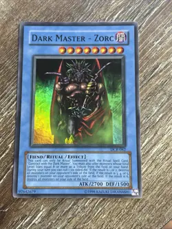Yugioh! Dark Master - Zorc - DCR-EN082 - Super Rare - Unlimited 25th Anniversary - Image 2
