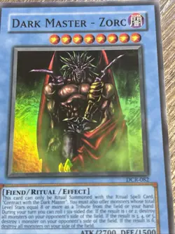 Yugioh! Dark Master - Zorc - DCR-EN082 - Super Rare - Unlimited 25th Anniversary - Image 5