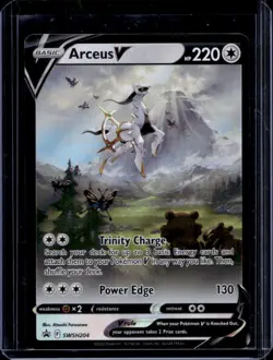 2019-2023 Pokemon SWSH Black Star Promos Arceus V #SWSH204 - Image 1
